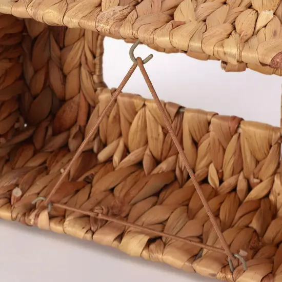 Water Hyacinth Wicker Tissue Box Cover {2}