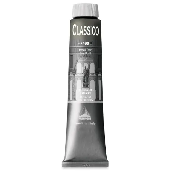 Maimeri Classico Oil Color - Cassel Earth, 200 ml tube {1}