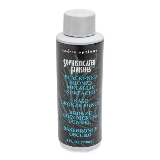 Metallic Surfacer Solution - 4 oz, Blackened Bronze {1}