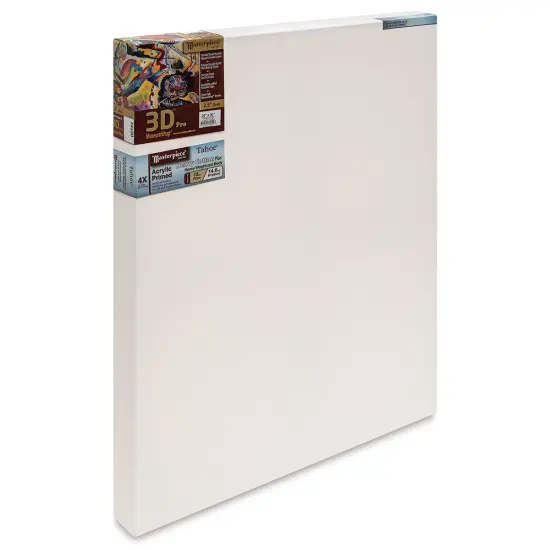Masterpiece Tahoe Cotton Canvas - 24" x 30", 2-1/2" Profile, Acrylic Primed {1}