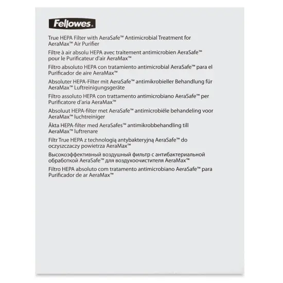 Fellowes AeroMax Air Purifier Replacement Filter - Large, for Purifier 290 {2}