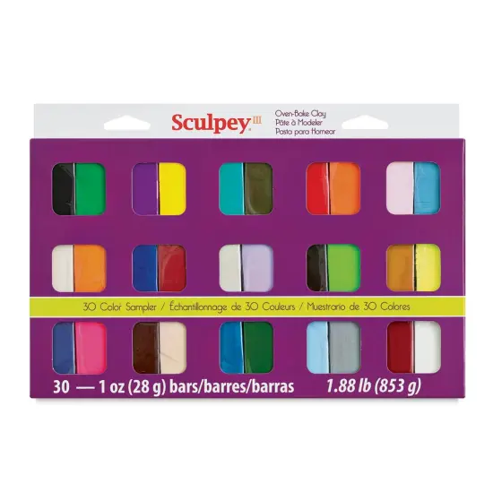 Sculpey III Set - 30-Color Sampler {1}