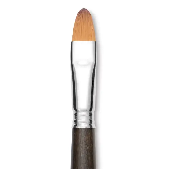 Escoda Prado Tame Synthetic Brush - Bright, Long Handle, Size 16 {1}