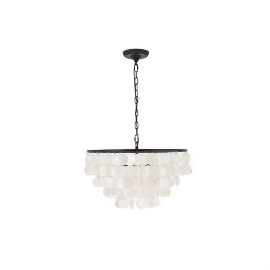 Selene 4 light Black Pendant {5}