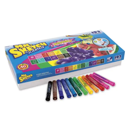 Mr. Sketch Washable Marker Set- Assorted Class Pack, Set of 192 {2}