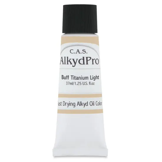 CAS AlkydPro Fast-Drying Alkyd Oil Color - Buff Titanium Light, 37 ml tube {1}