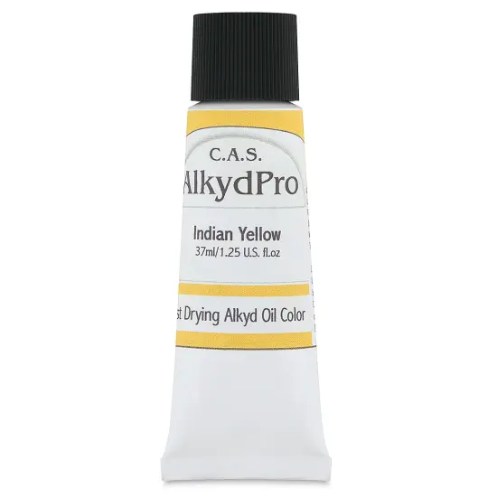 CAS AlkydPro Fast-Drying Alkyd Oil Color - Indian Yellow, 37 ml tube {1}