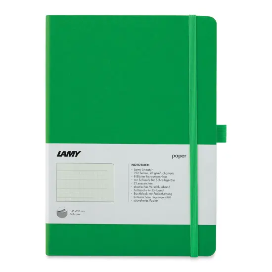 Lamy Softcover Notebook - Green, Dot-Grid-Rule, 8-1/4" x 5-3/4" {1}