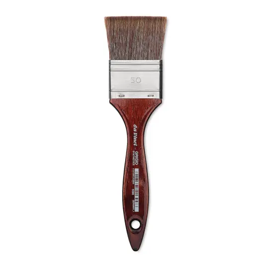 Da Vinci Grigio Synthetic Brush - Mottler, Short Handle, Size 50 {1}