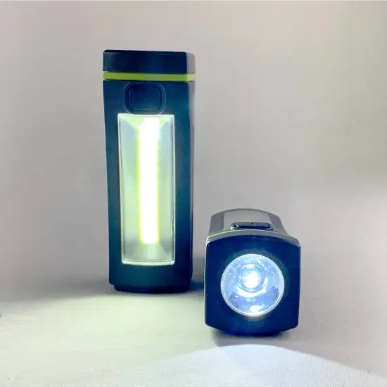 Rayo Illumino LED Lantern with 2 Remote Flashlights Portable Camping Light {6}