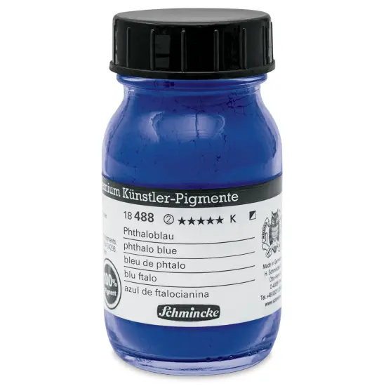 Schmincke Pigment - Phthalo Blue, 100 ml Jar {1}