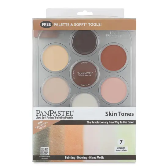 PanPastel Artists' Painting Pastels Set - Skin Tones, Set of 7 {1}