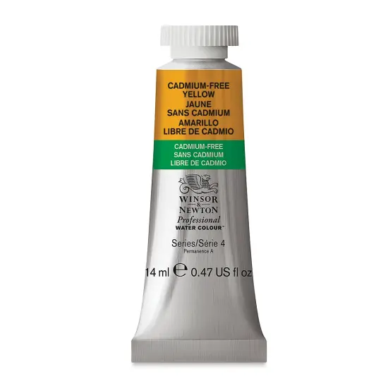 Winsor & Newton Professional Watercolor - Cadmium-Free Yellow, 14 ml tube {1}