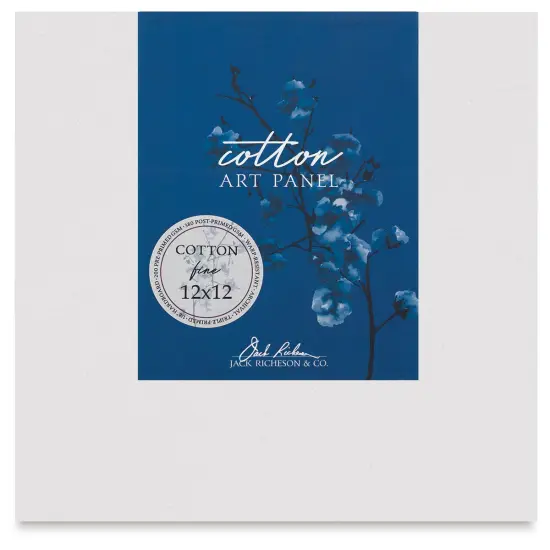 Richeson Cotton Art Panel - Fine, 12" x 12" {1}