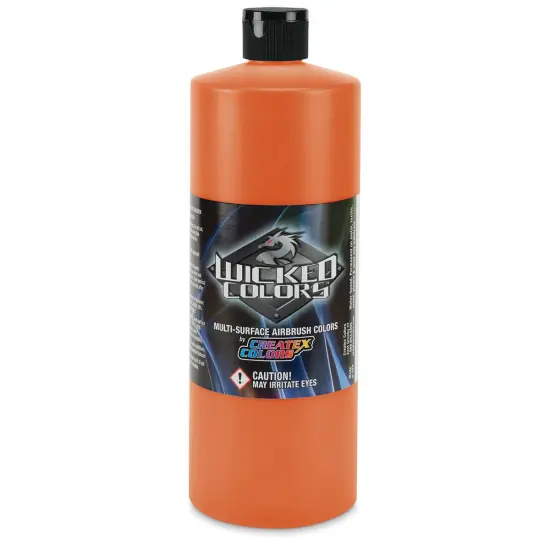 Createx Wicked Colors Airbrush Color - 32 oz, Orange {1}