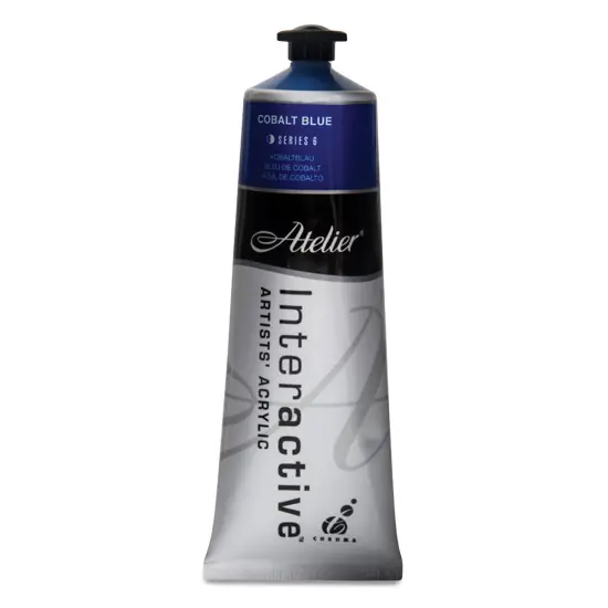 Chroma Atelier Interactive Artists' Acrylics - Cobalt Blue, 80 ml tube {1}