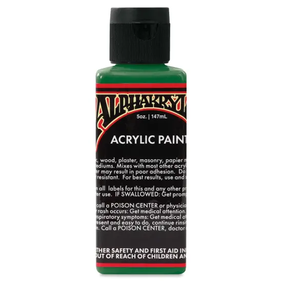 Alpha6 Alphakrylic Acrylic Paint - Alpha Green, 5 oz {1}