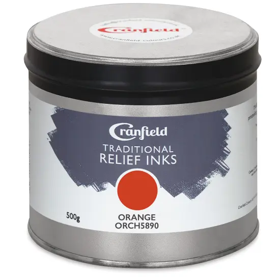 Cranfield Traditional Relief Ink - Orange, 500 g {1}