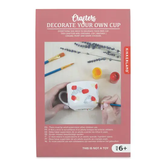 Kikkerland Crafters Decorate Your Own Cup Kit {1}