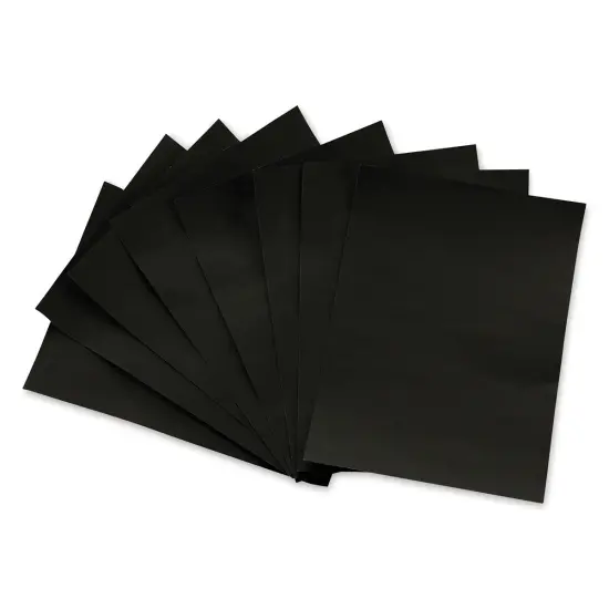 Hygloss Silhouette Paper Pack - 20" x 30", Black, Pkg of 12 {1}