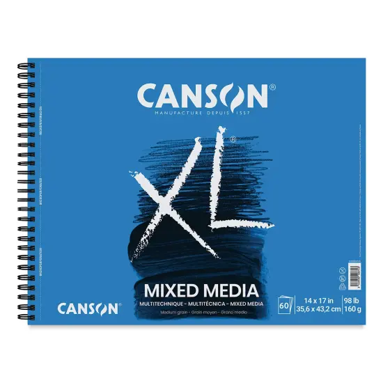 Canson XL Mixed Media Pad - 14" x 17", Landscape, 60 Sheets {1}
