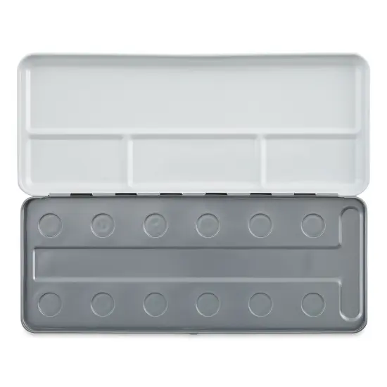 Empty Metal Watercolor Tin - Empty Tin for 12 Colors {1}