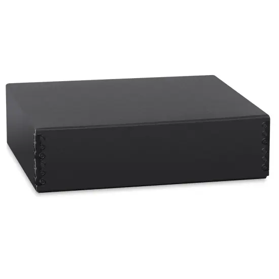 Lineco Museum Storage Box - 10" x 8" x 3", Black {1}