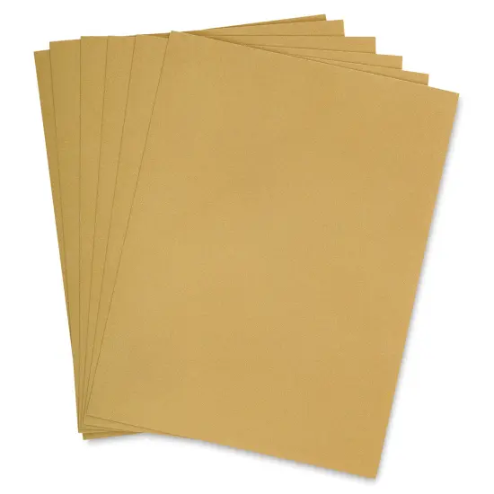 Sennelier La Carte Pastel Card - Monochrome Naples Yellow, 12" x 15-3/4", Pkg of 6 {1}