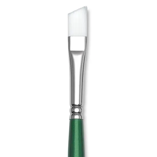 Princeton Synthetic Bristle Brush - Angular Bright, Size 6 {1}