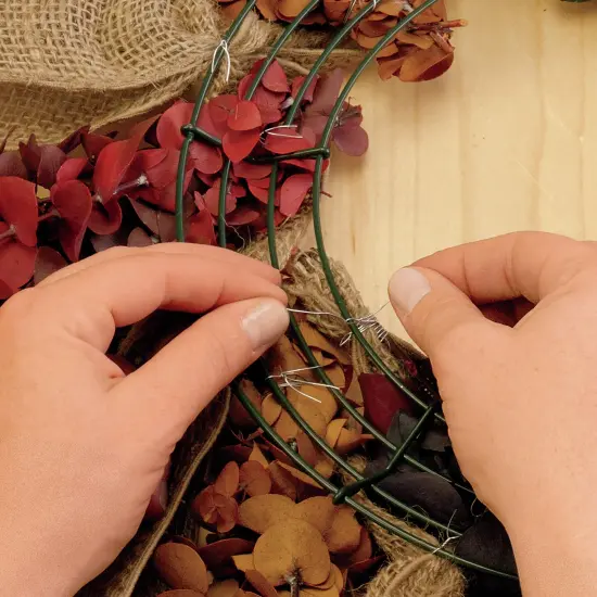 FloraCraft 26 Gauge Floral Wire 270'-Bright Silver {4}