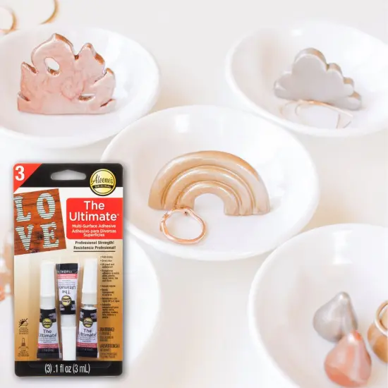 Aleene's The Ultimate Multi-Surface Adhesive .1 fl. oz. 3 Pack {6}