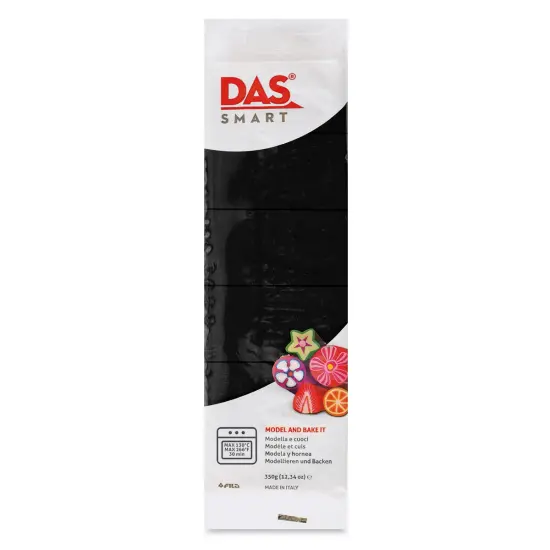 DAS Smart Polymer Clay - Black, 12 oz {1}