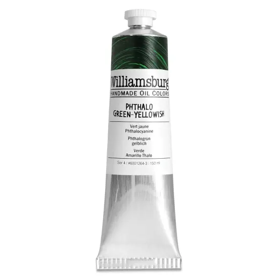Williamsburg Handmade Oil Paint - Phthalo Green Yellowish, 150 ml tube {1}