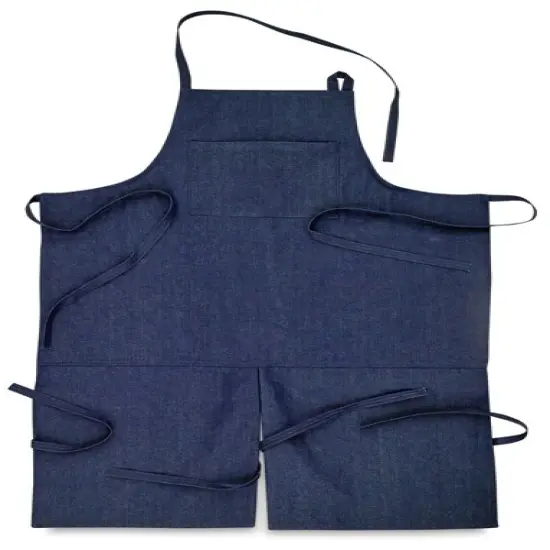 Blick Wheel Thrower's Apron - 29" x 45", Heavy Denim {1}