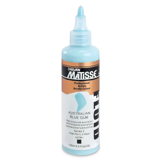 Matisse Fluid Acrylic - Australian Blue Gum, 135 ml {1}