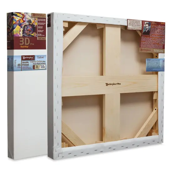 Masterpiece Tahoe Cotton Canvas - 20" x 20", 2-1/2" Profile, Acrylic Primed {2}