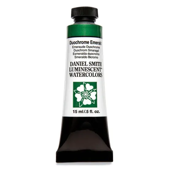 Daniel Smith Luminescent Watercolor - Duochrome Emerald, 15 ml, Tube {1}