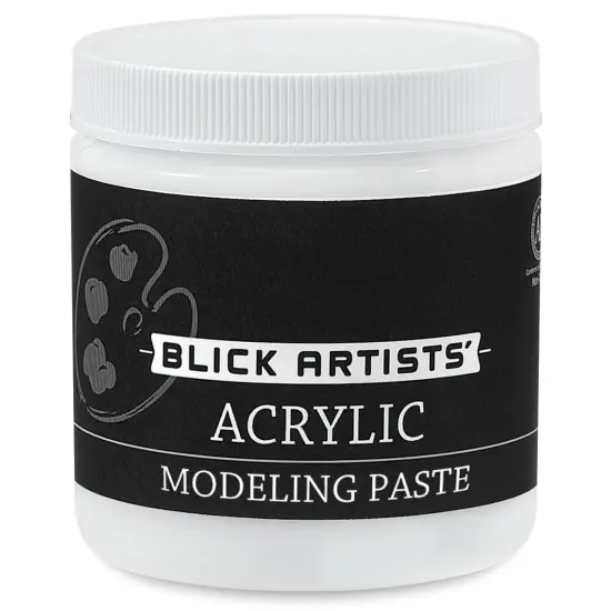 Blick Artists Acrylic Medium - Blick Artists' Acrylic Modeling Paste, 32 oz {1}