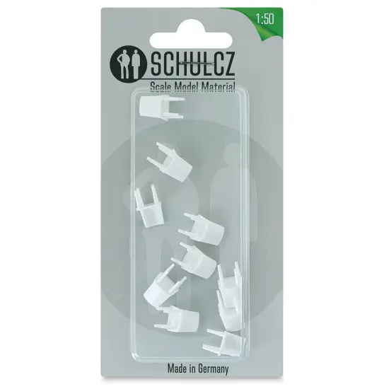 Schulcz Scale Model Furniture - Dining Chairs, Pkg of 10, 1:50, 1/4" {1}