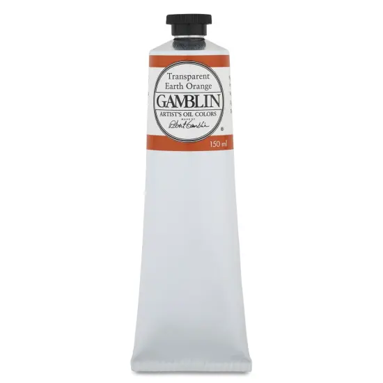 Gamblin Artist's Oil Color - Transparent Earth Orange, 150 ml tube {1}