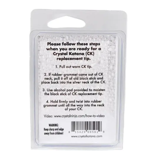 Crystal Katana Replacement Tip {3}