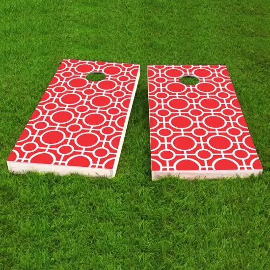 Holmby Hills Cornhole Board Stencil {1}