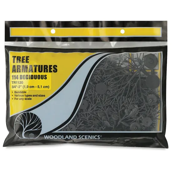 Woodland Scenics Model Scenery - Deciduous Trees, 3/4"-2" {1}