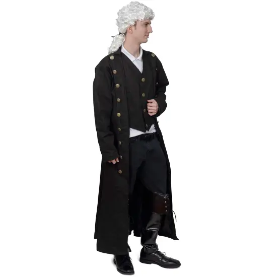 Faux Leather Pirate Boots - Over The Shoe Black Costume Bo... Laces for Medieval and Renaissance Costumes for Adults and Children {4}