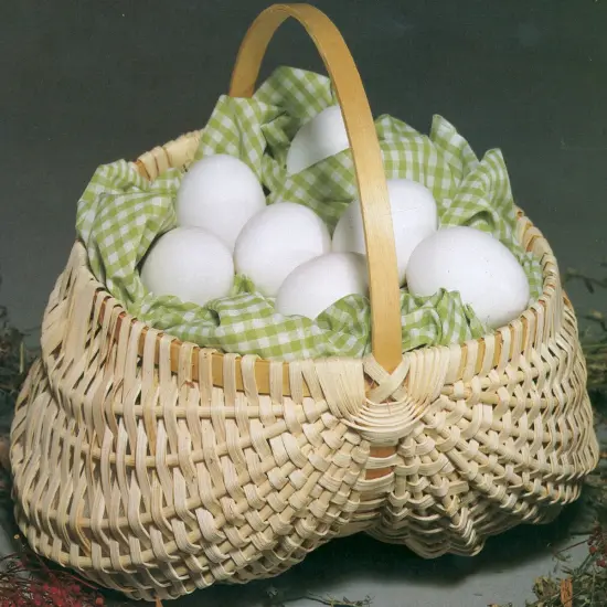 Commonwealth Blue Ridge Basket Kits-Egg Basket 7"X7" {2}