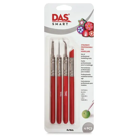DAS Smart Polymer Clay Tools - Set of 4 {1}