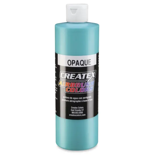 Createx Airbrush Color - 16 oz, Opaque Aqua {1}