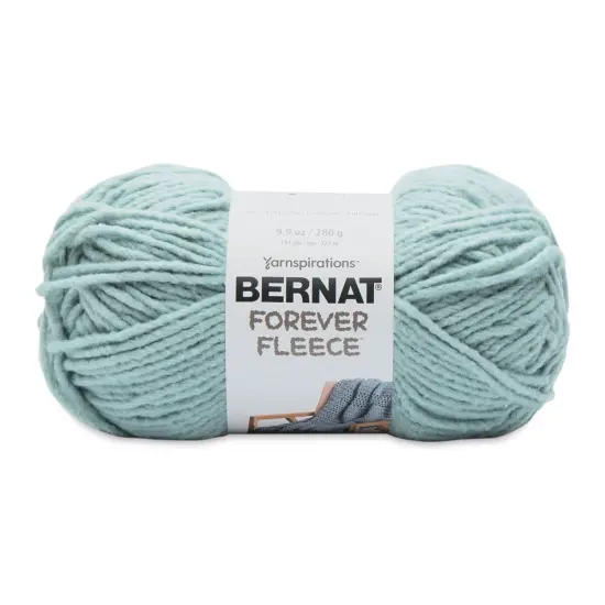 Bernat Forever Fleece Yarn - Dark Eucalyptus, 194 yards {1}
