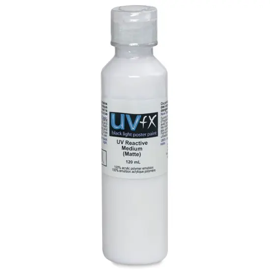 Tri-Art UV FX Medium - UV Reactive Medium - Matte, 120 ml Bottle {2}