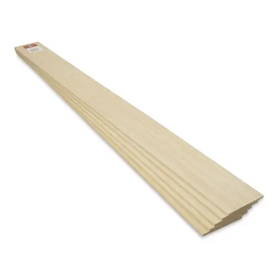 Midwest Products Balsa Wood Sheets - 5 Pieces, 3/16" x 3" x 36" {1}